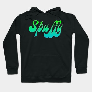 Neon Spuffy (white outline) Hoodie